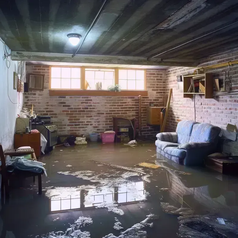 Flooded Basement Cleanup in La Playa, PR